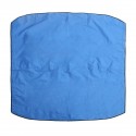 600D 3 Bow Bimini Top Replacement Canvas Cover with Boot without Frame Blue