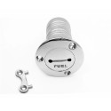 2inch 50mm Boat Hardware Fuel Deck Filler 316 Marine Grade Stainless Steel Key Cap Accessories Socket Yacht Caravans