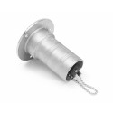 2inch 50mm Boat Hardware Fuel Deck Filler 316 Marine Grade Stainless Steel Key Cap Accessories Socket Yacht Caravans