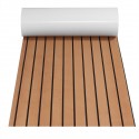 EVA Foam Boat Marine Yacht Car Flooring Mat Faux Teak Decking Sheet Pad Non-slip 240x60x0.5cm