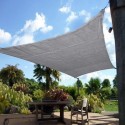 Garden Decor Outdoor Patio Sun Shade Cloth with Grommets Sun Shade Sails Canopy Shelter Cover Sunshades