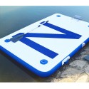 M250 Thick Inflatable Sport Boats Yacht Dock Inflatable Dock Floating Platform 250*170*15cm