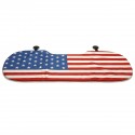 National Flag Style Car Rear Seat Cushion Pad Protector Breathable Anti-Slip Chair Cover Universal