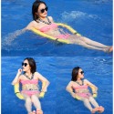 Swimming Floating Chair Noodle Net Adult Kids Pool Water Float Bed Mesh Seat/Net