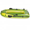 Two Person Inflatable Fishing Boat Thickened Rubber Kayak Boat With Inflatable Pump Outdoor