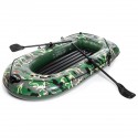 Two Person Inflatable Fishing Boat Thickened Rubber Kayak Boat With Inflatable Pump Outdoor