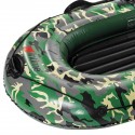 Two Person Inflatable Fishing Boat Thickened Rubber Kayak Boat With Inflatable Pump Outdoor