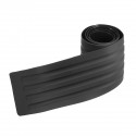 104cm PVC Rubber Rear Bumper Sill Protector Plate Cover Guard Pad Moulding for VW/Audi/BMW SUV