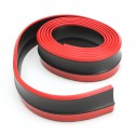 2.5m Car Front Bumper Lip Splitter Chin Spoiler Skirt Rubber Protector 3 Color