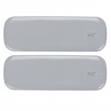 2PCS Car Auto Bumper Protector Guard Pad Kit Front Rear Back Wall Universal