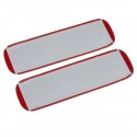 2PCS Car Auto Bumper Protector Guard Pad Kit Front Rear Back Wall Universal