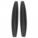 2PCS Universal Car Carbon Fiber Anti-Rub Strip Bumper Body Corner Guard Guard