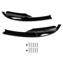 2pcs Front Bumper Protector Cover Lip for BMW F30 3 Series M Style 2012-2018 Front Bumper Only for Sports Version