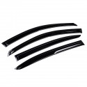 4Pcs For Honda Accord 2008-2012 8TH Plastic Exterior Visor Vent Shades Window Sun Rain Guard Deflector