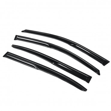 4Pcs For Honda Accord 2013-2017 Plastic Exterior Visor Vent Shades Window Sun Rain Guard Deflector