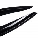 4Pcs For Lexus IS250 IS350 ISF Sedan JDM 2006-2012 Mugen Style 3D Wavy Plastic Exterior Visor Vent Shades Window Sun Rain Guard Deflector