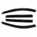 4Pcs For Nissan Rogue 2014-2019 Plastic Exterior Visor Vent Shades Window Sun Rain Guard Deflector