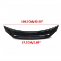 Car Carbon Fiber Color Highkick Duckbill Rear Trunk Spoiler Wing FOR Honda Civic Sedan V3 2016-2019