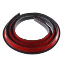 Car Fender Flare Extension Wheel Eyebrow Rubber Moulding Trim Wheel Arch Strip