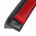 Car Fender Flare Extension Wheel Eyebrow Rubber Moulding Trim Wheel Arch Strip