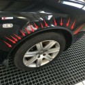 Car Fender Flare Extension Wheel Eyebrow Rubber Moulding Trim Wheel Arch Strip