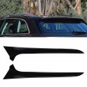 Car Rear Window Side Spoiler Wing Canards Splitter For Audi A6 C7 Allroad TDI Quattro/Audi A6 C7 Avant 2012-2018