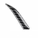 Carbon Fiber Style Car Rearview Mirror Mouldings Trim Cover