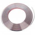 DIY Silver 15M 6mm Car Auto Chrome Moulding Trim Strip For Window Bumper Grille