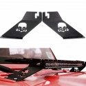 Pair 20inch-22inch LED Work Light Frame Hood Mounting Brackets For Jeep Wrangler 07-16