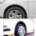 Universal Car Wheel Eyebrow Protector Lip Sticker Trim Fender Flare Anti-scratch Black Lengthened 120cm