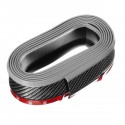 Universal Shovel Carbon Fiber Front Lip Modified Large Surround Anti-Collision Soft Rubber Strip