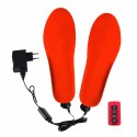 3.7V 1900mAh Electronic Rechargeable Winter Heated Insole Shoe Boot Foot Warmer Heater Pad