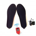 41-46 Code Portable Wireless Heated Insole Shoe Boot Foot Warmer Rechargeable 2000mAH