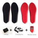 41-46 Code Portable Wireless Heated Insole Shoe Boot Foot Warmer Rechargeable 2000mAH