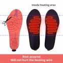 41-46 Code Portable Wireless Heated Insole Shoe Boot Foot Warmer Rechargeable 2000mAH