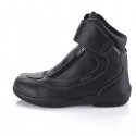 Men's Motorcycle Racing Leather Boots Riding Off Road L60024 Black