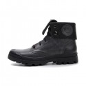 Black Casual Leather Boots Short Boots Shoes Winter Warm For Motorcycle Riding 39-45