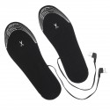 Cuttable Electric Heated Insole Winter Warmer Heating Shoes Pads Warm Socks Feet Heater