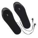Cuttable Winter Heated Insoles Women Men Electric USB Heating Warm Foot Pads