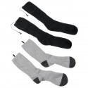 Electric Battery Chargable Heating Feet Leg Sock Winter Warmer Hot Heated Sock