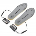 Electric Heated Insole Waterproof Foot Warmer Cut-to-Fit Battery Charging Sport Shock Absorption