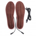 Electric Heated Shoe Insole Warm Feet Heater USB Foot Winter Warmer Heating Pad