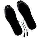 Electric USB Heating Insoles Shoe Socks Foot Heater Winter Warmer Pad Warm