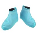 Fluorescence Night Vision Reusable Shoe Covers Dustproof Rain Cover Winter Step In Shoe Waterproof Silicone 25-45 Yard