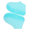 Fluorescence Night Vision Reusable Shoe Covers Dustproof Rain Cover Winter Step In Shoe Waterproof Silicone 25-45 Yard