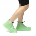 Luminous Waterproof Shoe Covers Silicone Non-Slip Overshoes Shoes Protector Reusable Wear-Resistant