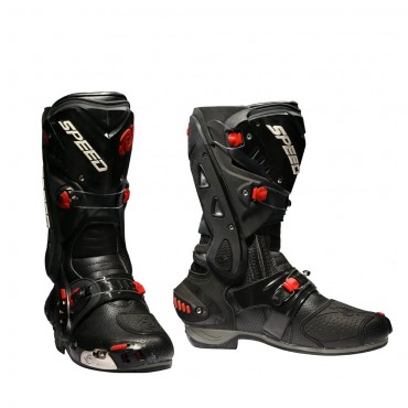 Motorcycle Boots Racing Speed Cycling Safety Shoes B1003