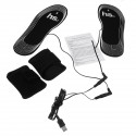 Rechargeable Heated Insoles Foot Warmer Heater Heat Boots Shoes Pad USB Charging Electric Heating Shoes Insoles