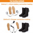 Rechargeable Women Battery Powered Heated Boots Electric Heating Snow Shoes Warmer