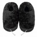 USB Electric Heating Shoes Slippers Heated Plush Foot Pad Winter Warmer Snow Boots